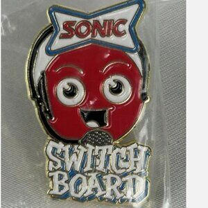 Sonic Drive In Pin Switch Board Pinback 2022 Rare